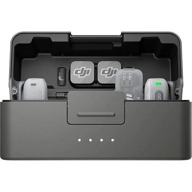 Петличний мікрофон DJI Mic Mini 2 (2TX, 1 Mobile RX, зарядний кейс) - фото 5