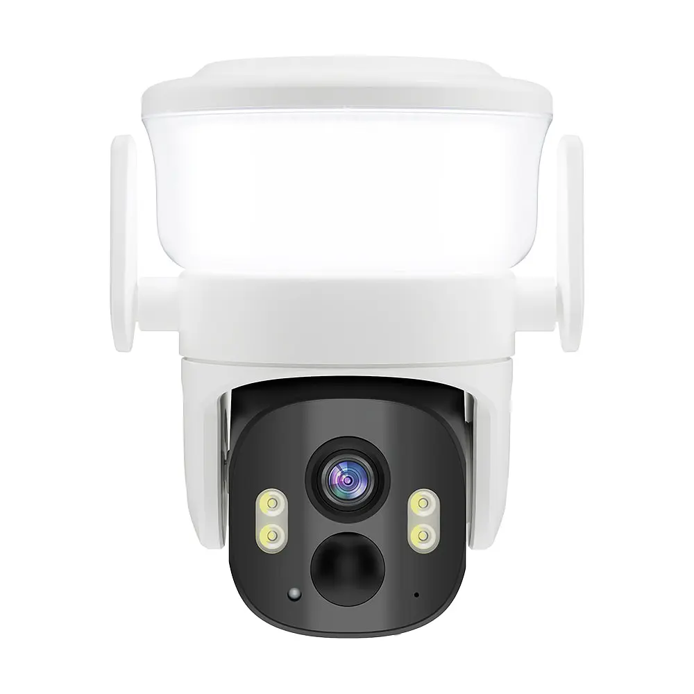 IP PTZ-відеокамера автономна з WiFi, прожектором та сонячною панеллю 3Mp Light Vision VLC-6103WLS White (Lamp+Solar) (CareCam Pro) f=3.6mm, на акумуляторних батареях (75-00352) - фото 2