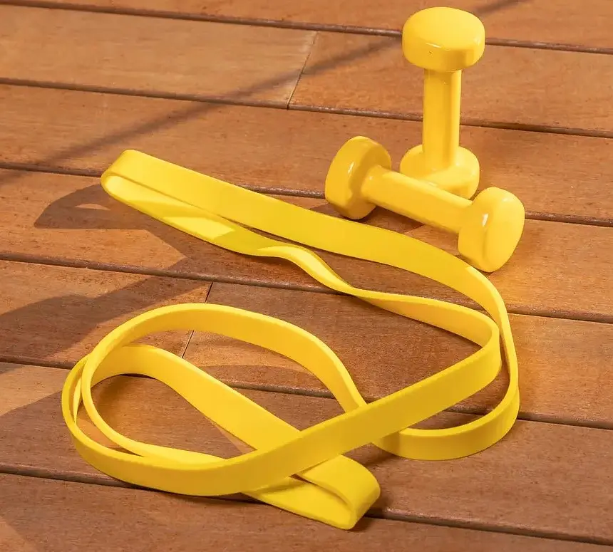 Резинка для фитнеса и кроссфита Power System PS-4051 CrossFit Level 1 Yellow (сопротивление 4-25 кг) (PS-4051_Yellow) - фото 10