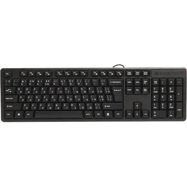Клавіатура дротова A4Tech KKS-3 Black