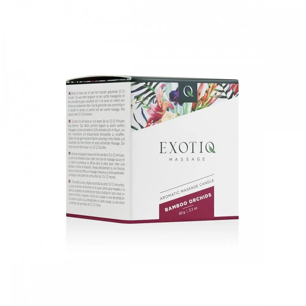 Массажная свеча Exotiq Massage Candle Bamboe Orchideeen 60 мл - фото 4