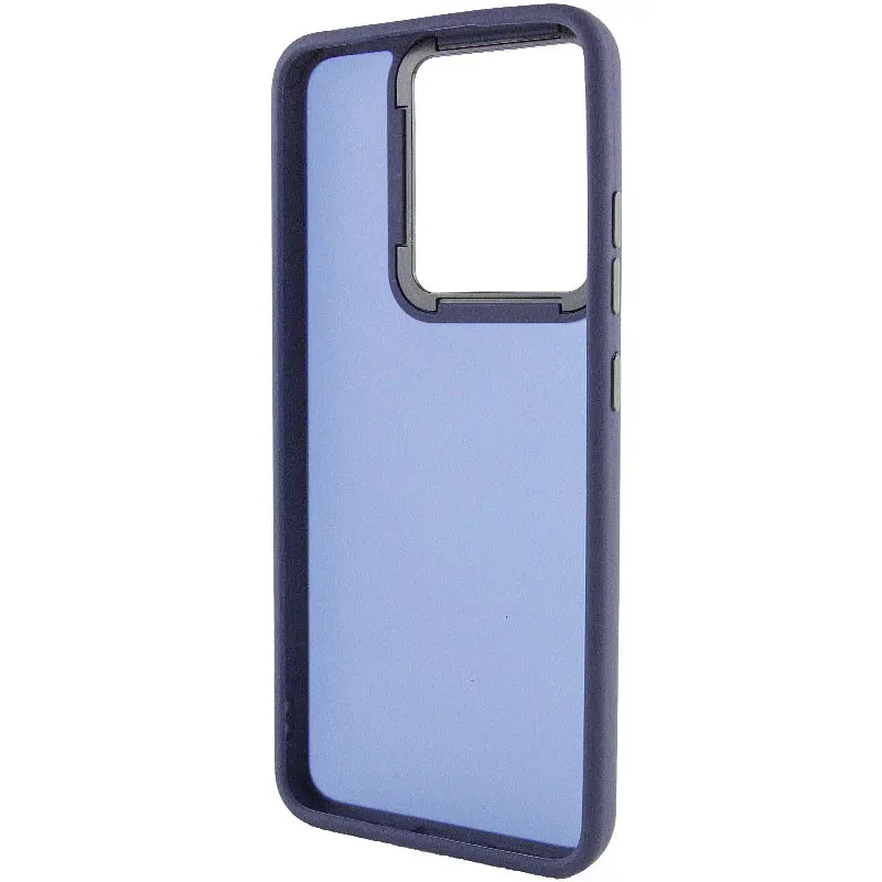 Чохол TPU+PC Lyon Frosted для Xiaomi Redmi 12C Navy Blue - фото 3