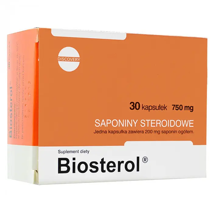 Стимулятор тестостерону Biosterol, 30 капсул Megabol fit0023671