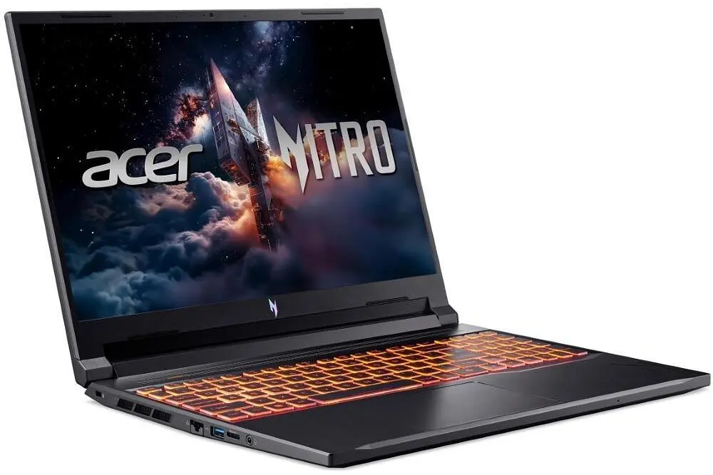 Acer Ноутбук Acer Nitro V 16 ANV16-72 16" WUXGA IPS, Intel 7-240H, 16GB, F1TB, NVD5070-8, Lin, чорний - фото 2