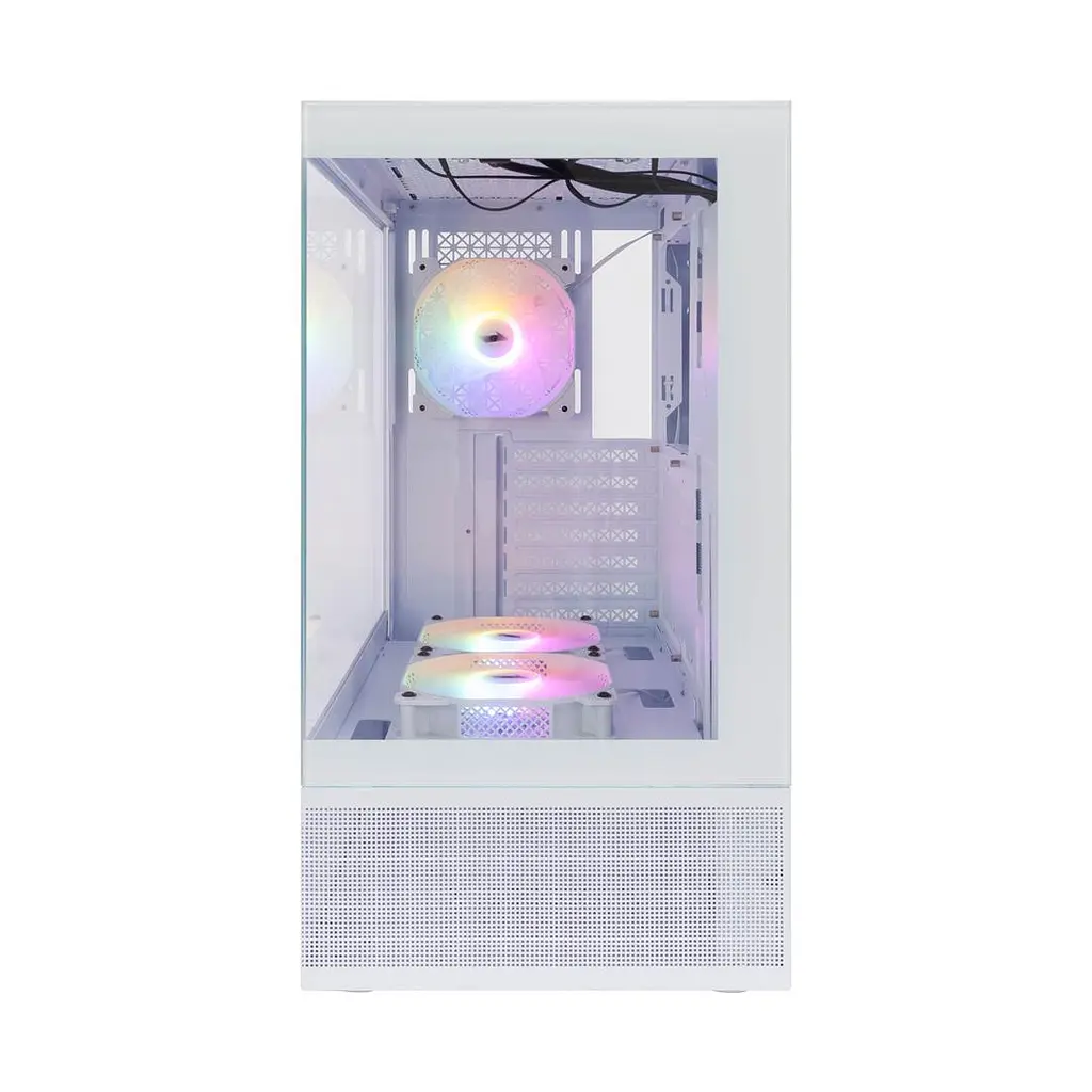 Корпус 1stPlayer Mi7-A-WH-2F7R-W-1F7-W White без БЖ (Mi7-A-WH-2F7R-W-1F7-W) - фото 3