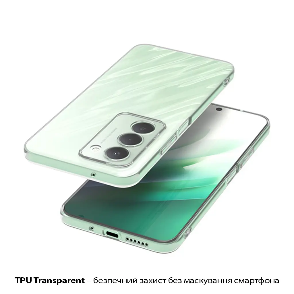 Чохол до мобільного телефона BeCover Silicone Xiaomi Redmi 15 4G (171mm) EU Transparent (713783) - фото 4