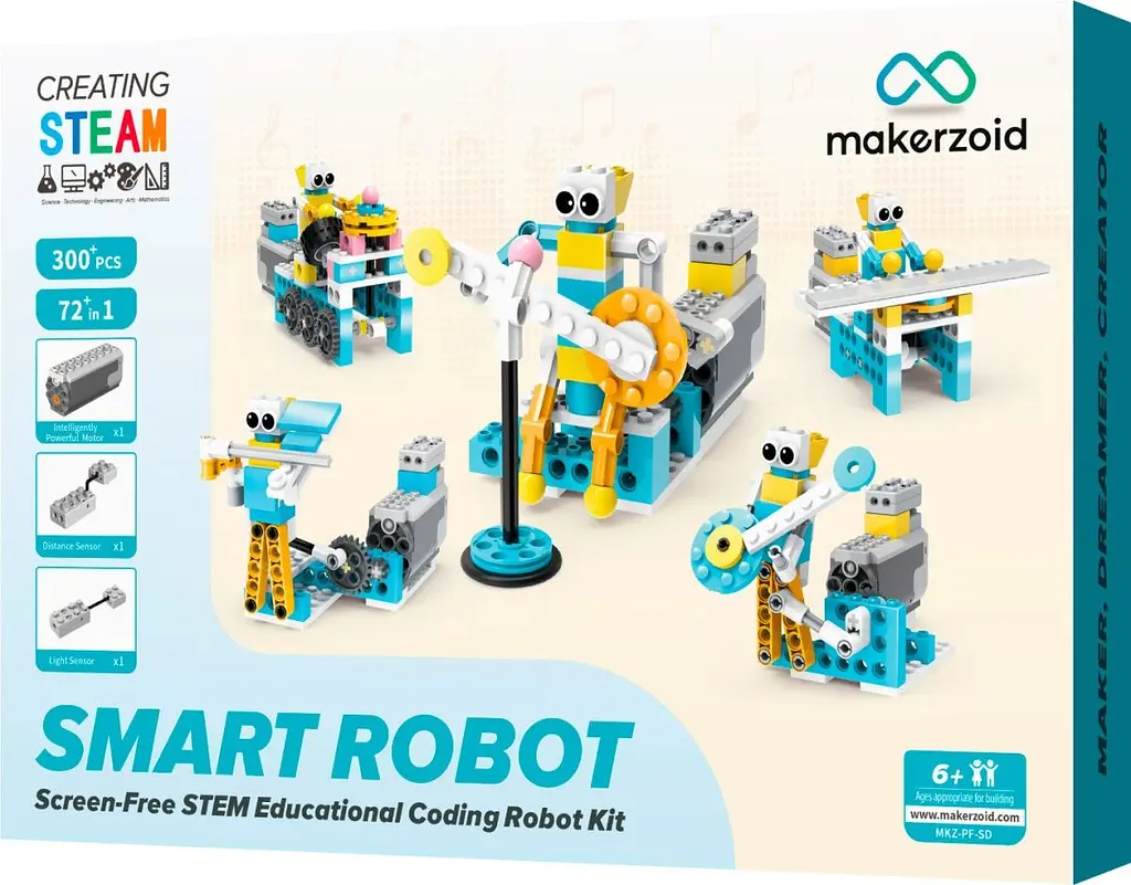Конструктор Makerzoid Smart Robot Standard (MKZ-PF-SD) [86645] - фото 4