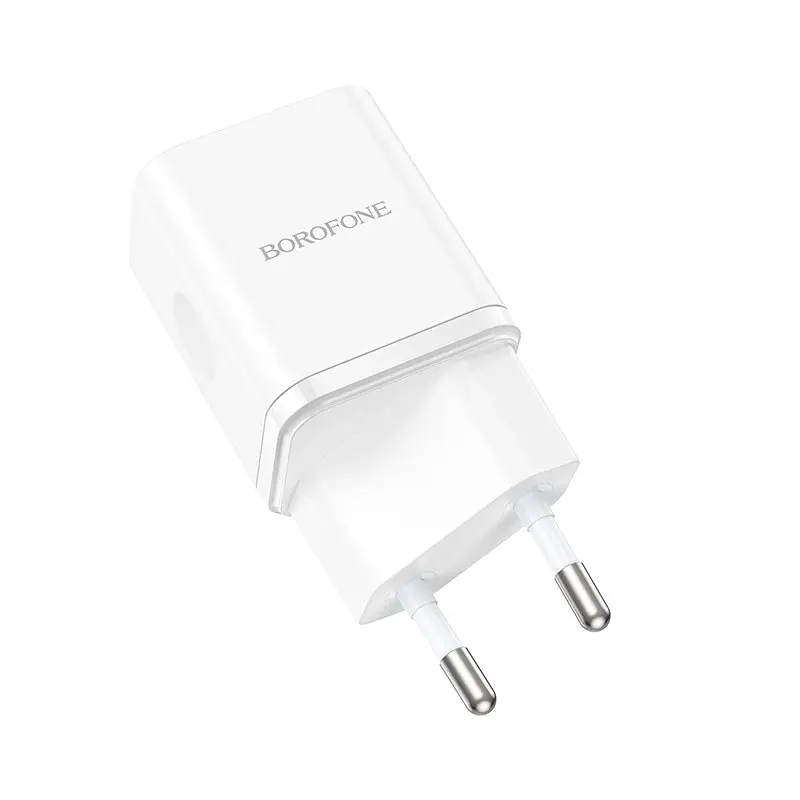 МЗП Borofone BN7 PD20W+QC3.0 (1USB-A/1C) White - фото 4