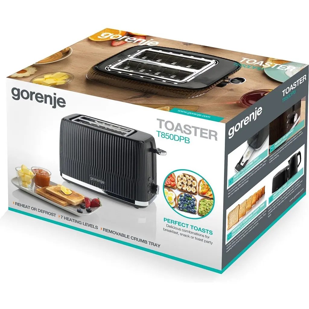 Тостер Gorenje T850DPB (743936) - фото 8