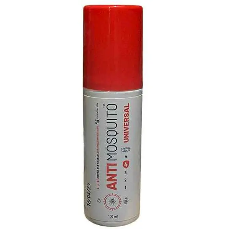 Спрей ANTIMOSQUITO 100мл від комарів
