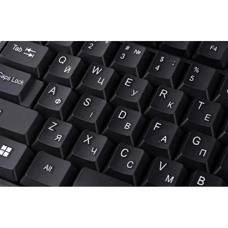 Клавіатура Vinga KB110BK black - фото 7