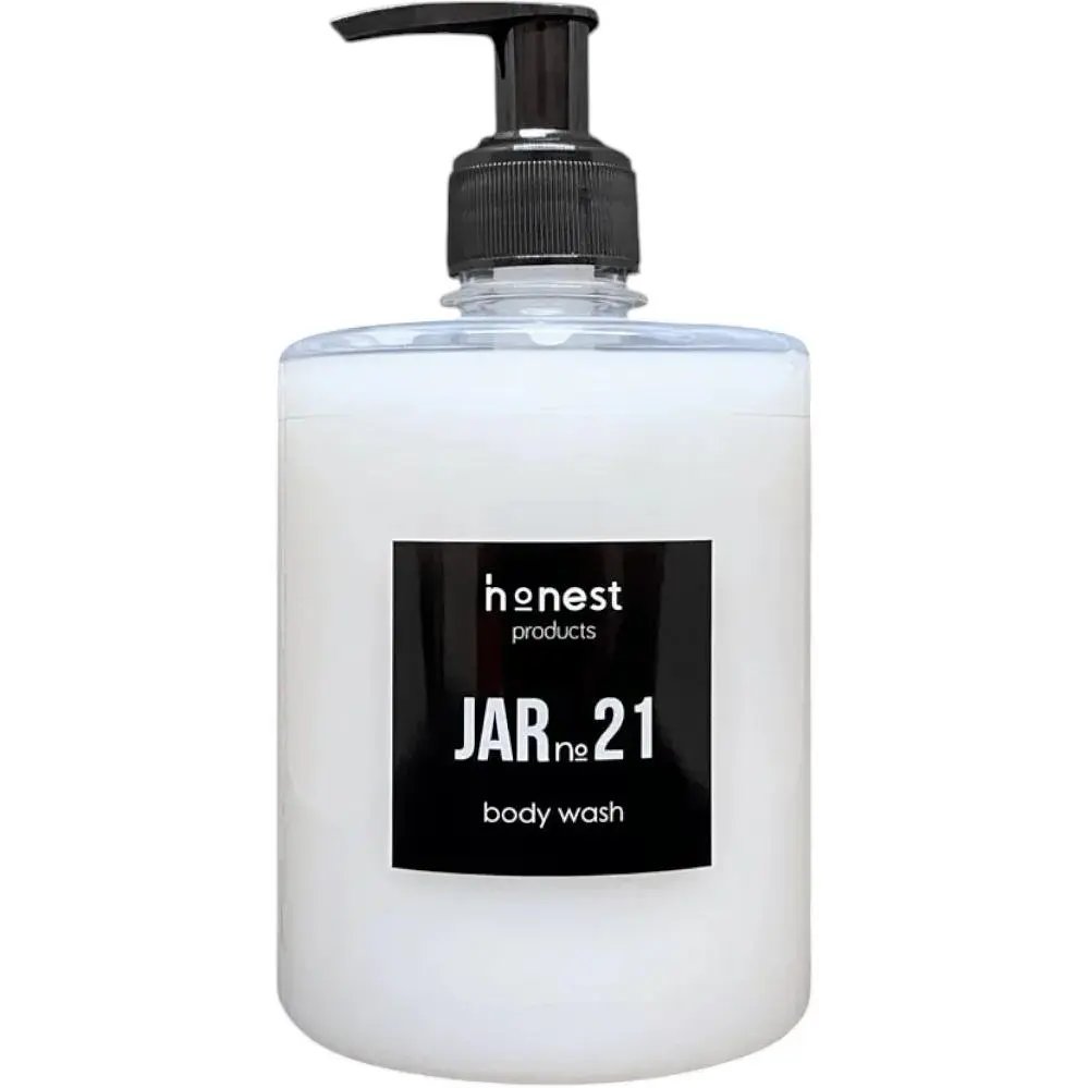 Зволожуючий крем-гель для душу JAR №21 vanilla від honest products, 500мл