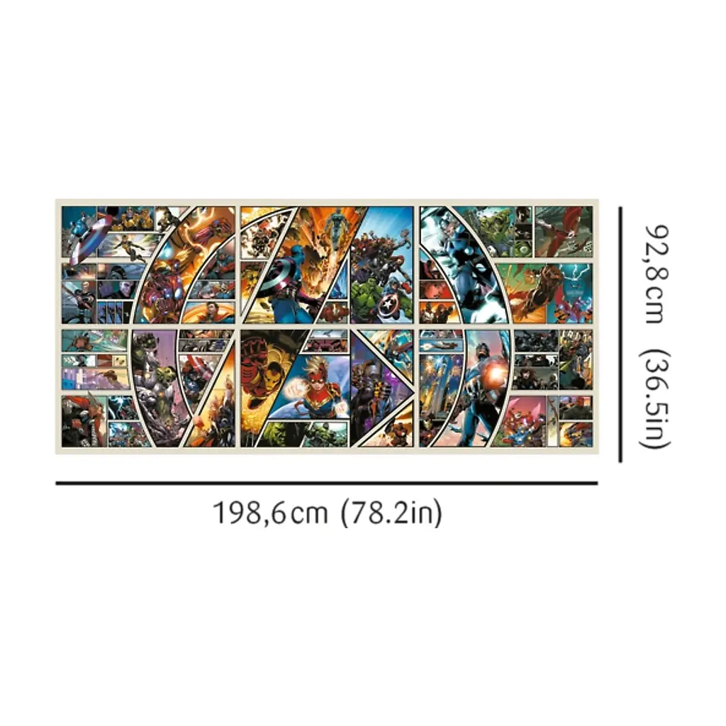 Пазл Trefl UFT Marvel Heroes, 9000 елементів (5900511810226) - фото 6
