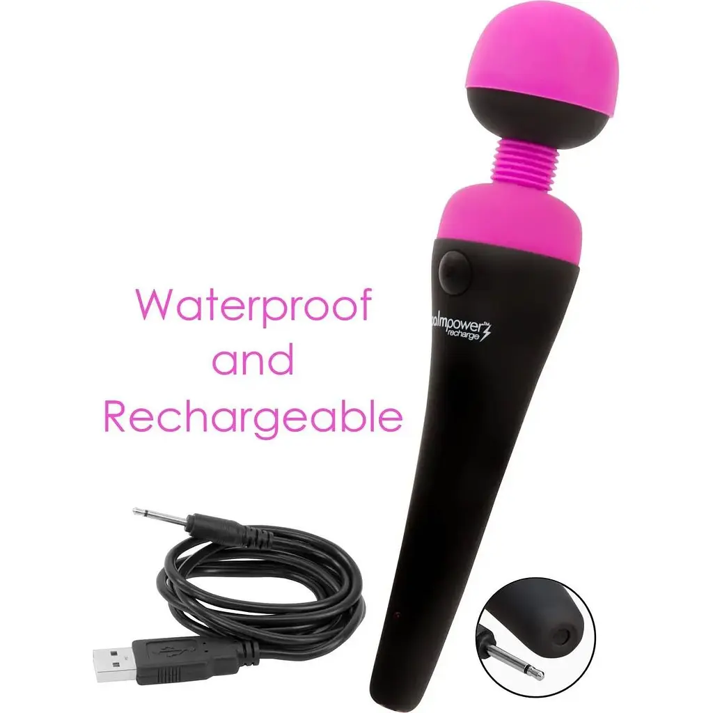 Вібромасажер PalmPower Recharge Pink - фото 5