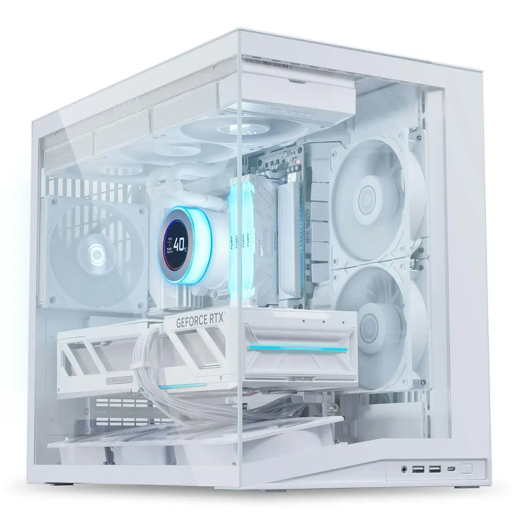 Корпус Lian Li O11 Dynamic Mini V2 Flow White (G99.O11DMIV2FW.00) без БЖ - фото 10