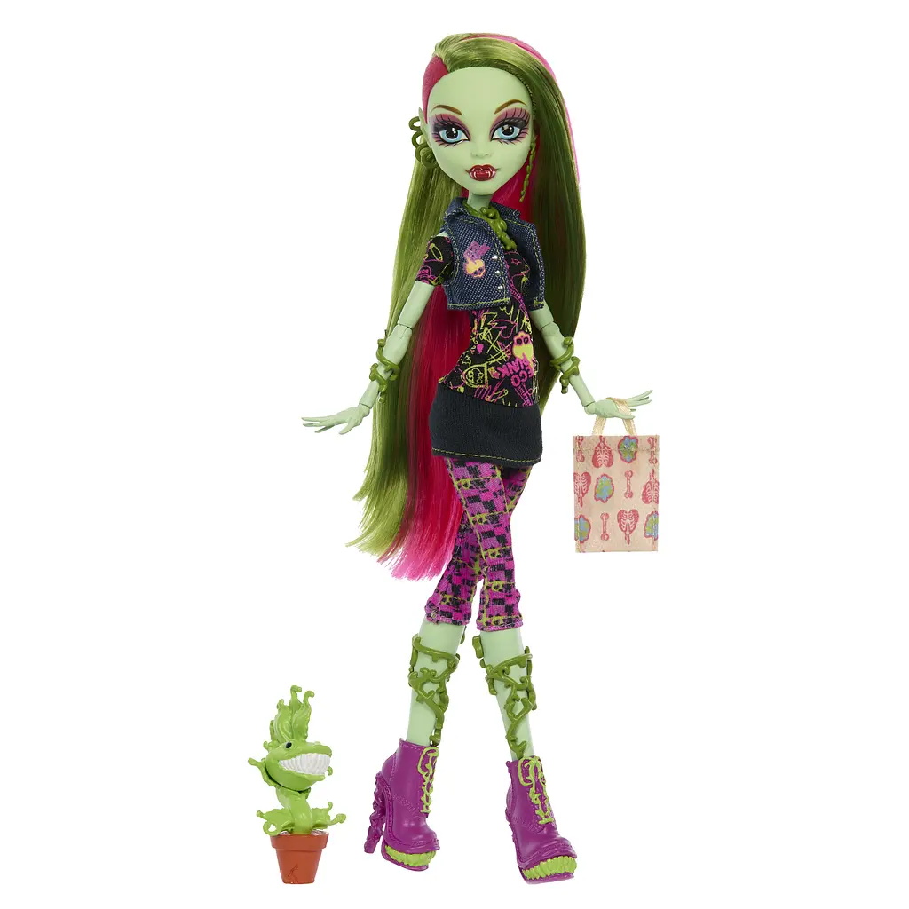 Коллекционная кукла Monster High Венера Первое поколение (JHK58) - фото 3