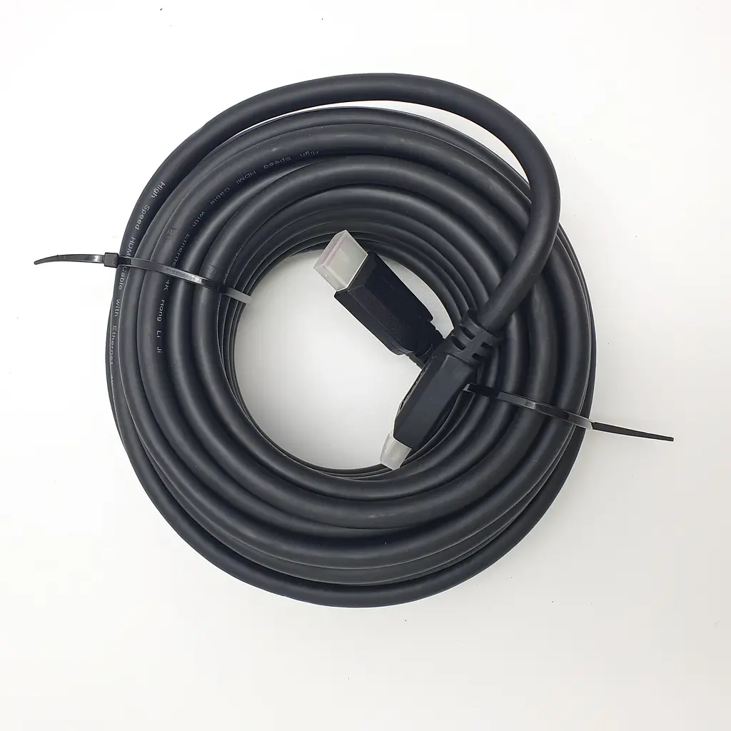 Кабель 4K HDMI to HDMI з підтримкою Ethernet UltraHD 4K шнур 10м чорний - фото 4