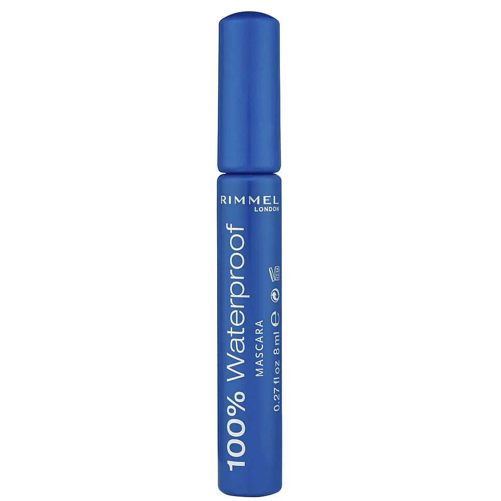 Туш для вій Rimmel 100% Waterproof Mascara відтінок 01 (Black) 8 мл (8000015255957) - фото 2