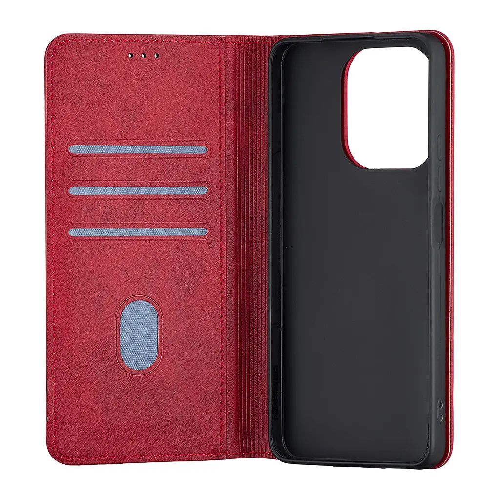 Чохол-книжка Premium Xiaomi Redmi Note 13 4G Dark Red - фото 2