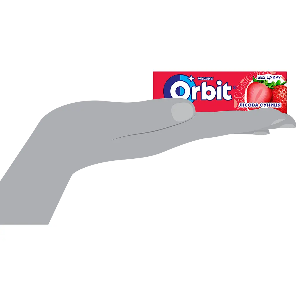 Гумка жувальна Orbit Лісова суниця, 14 г (683301) - фото 3