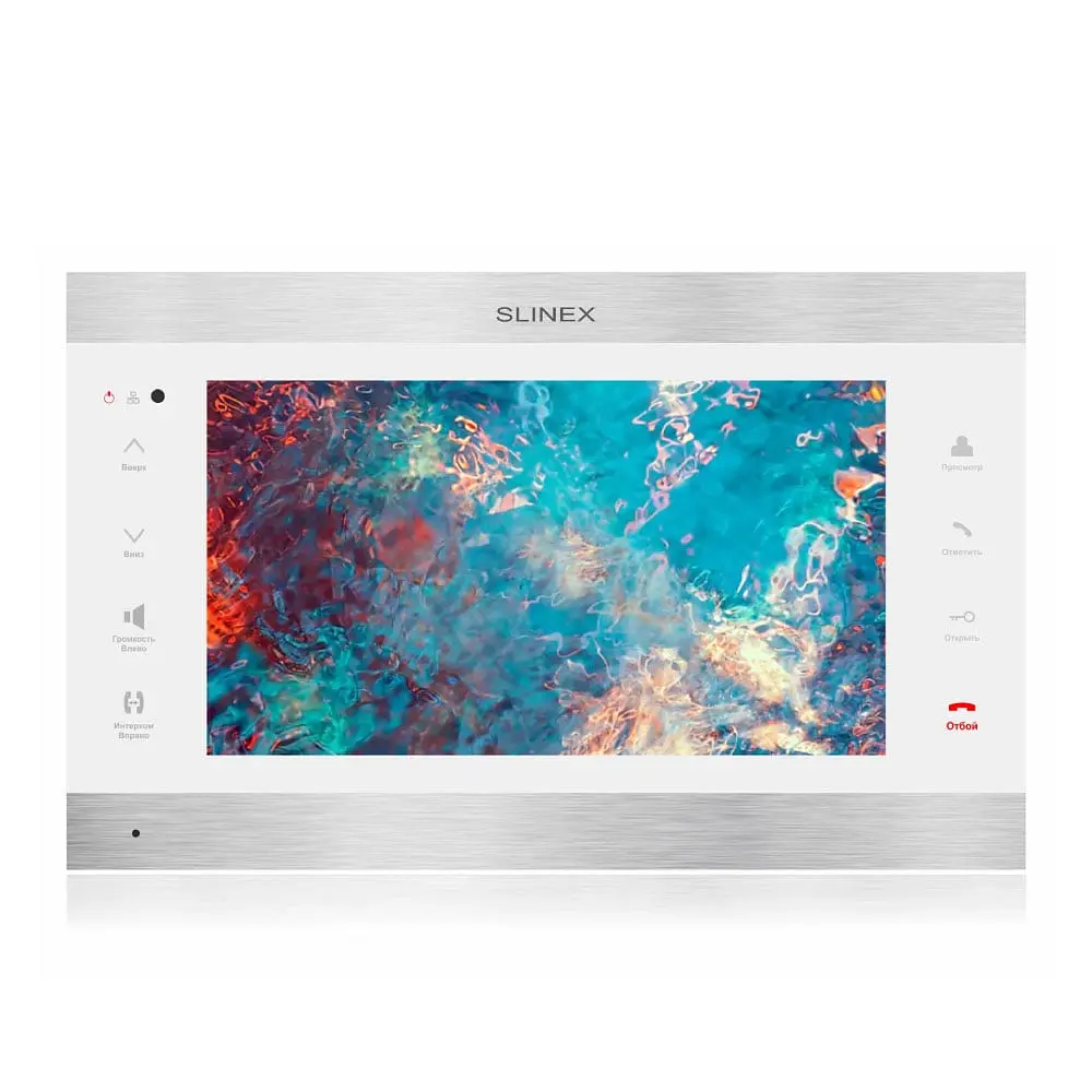 Відеодомофон SL-10IPTHD SILVER+WHITE Slinex (83-00044) - фото 4