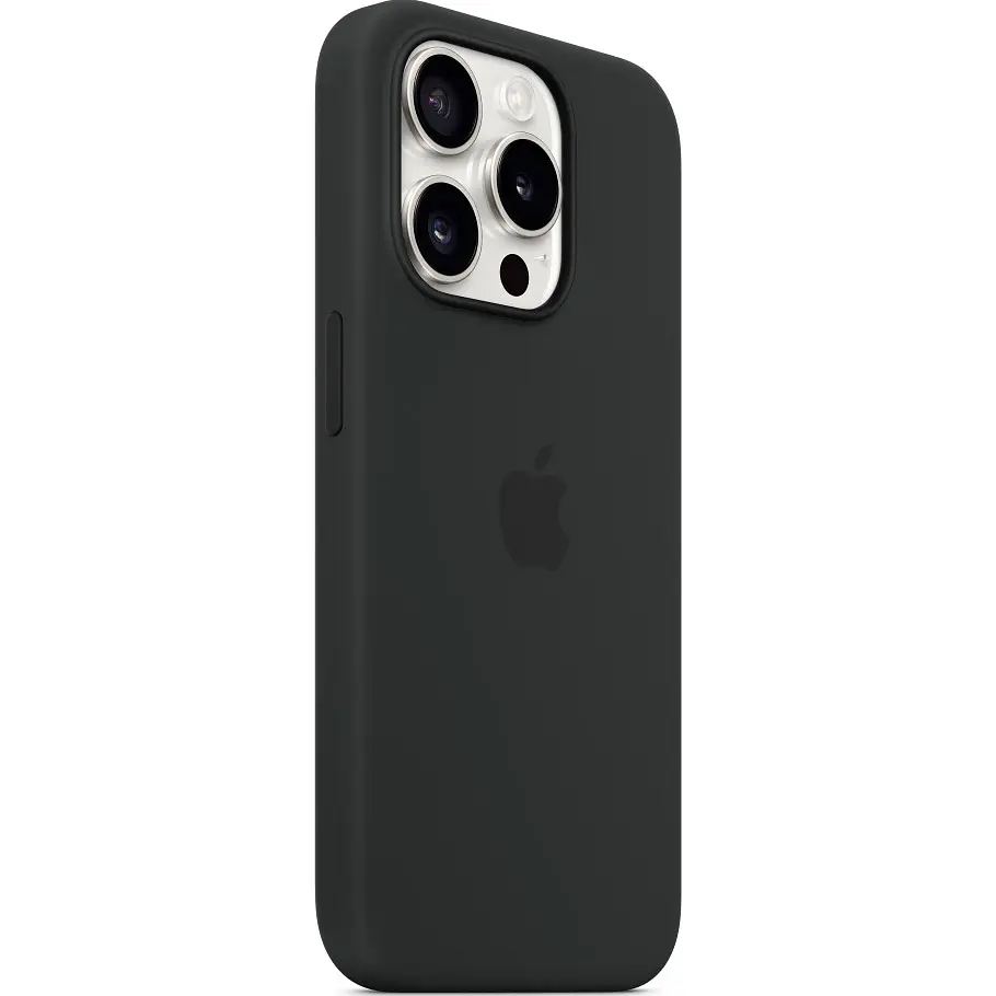 Чохол Apple Silicone Case with MagSafe для iPhone 15 Pro Black (MT1A3ZM/A) [92947] - фото 2