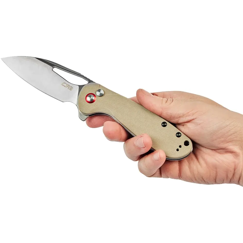 Ніж CJRB Lago Desert tan - фото 5