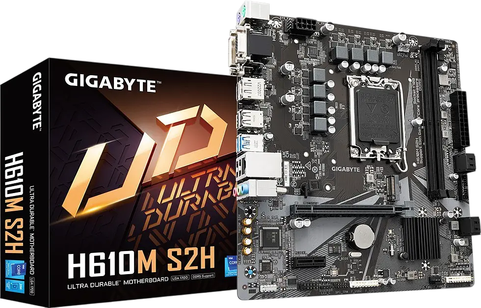 Материнська плата Gigabyte H610M S2H LGA 1700 (H610M S2H) Б/В - фото 3