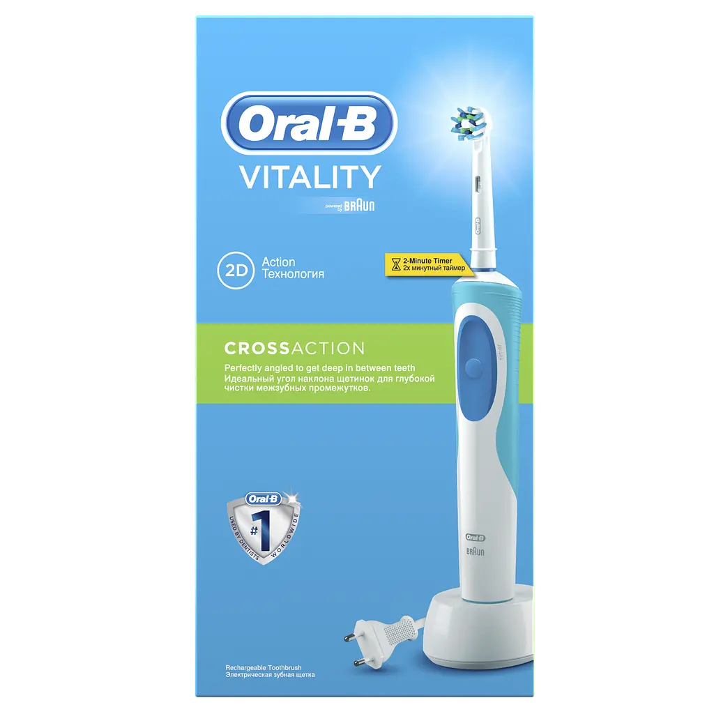 Електрична зубна щітка Oral-b Vitality Cross Action - фото 3