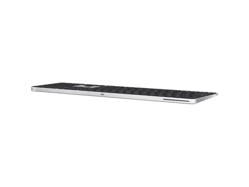 Клавіатура Apple Keyboard with Touch ID and Numeric Keypad for Mac with silicon USB-C Black Keys (MXK83) - фото 2