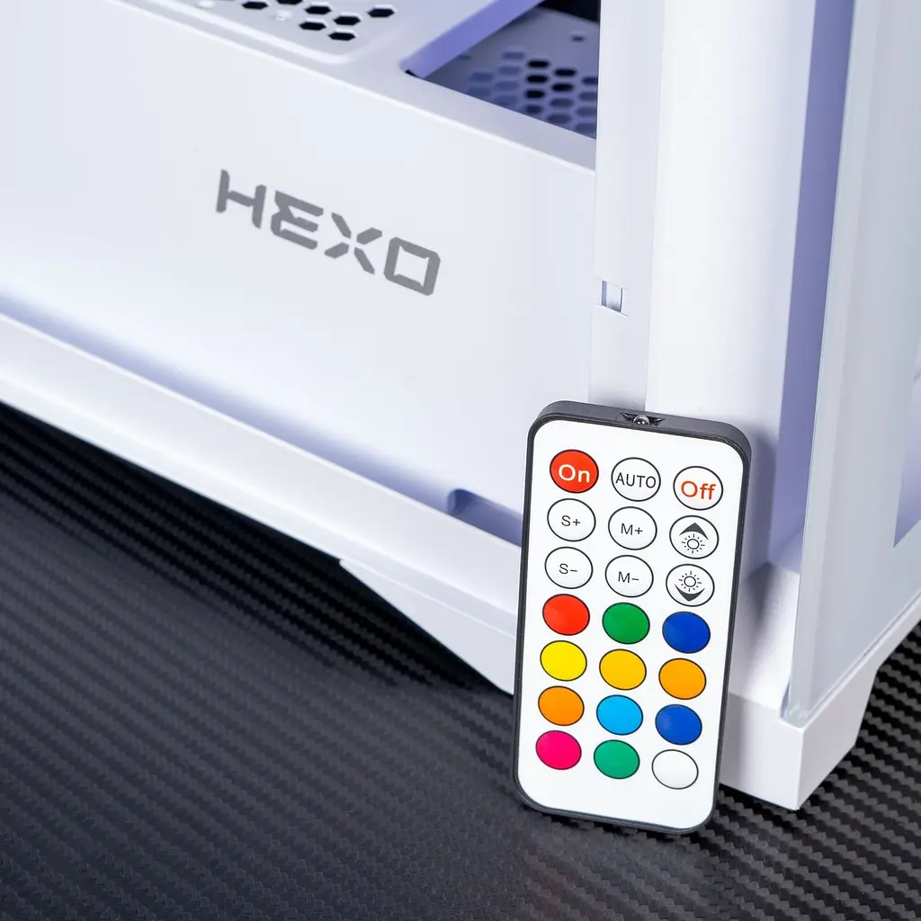 ПК для стрімінгу HEXO Gaming TwinFront Pro+ (HGP-TF560XN5060-D432S1TWH) White / AMD Ryzen 5 5600X (3.7-4.6), 6 ядер / NVIDIA GeForce RTX 5060 / 32 ГБ (DDR4) / 1024 ГБ (SSD) - фото 8