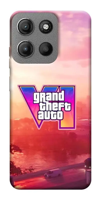 TPU чохол Demsky GTA VI Vice City для Motorola Moto G15 4G