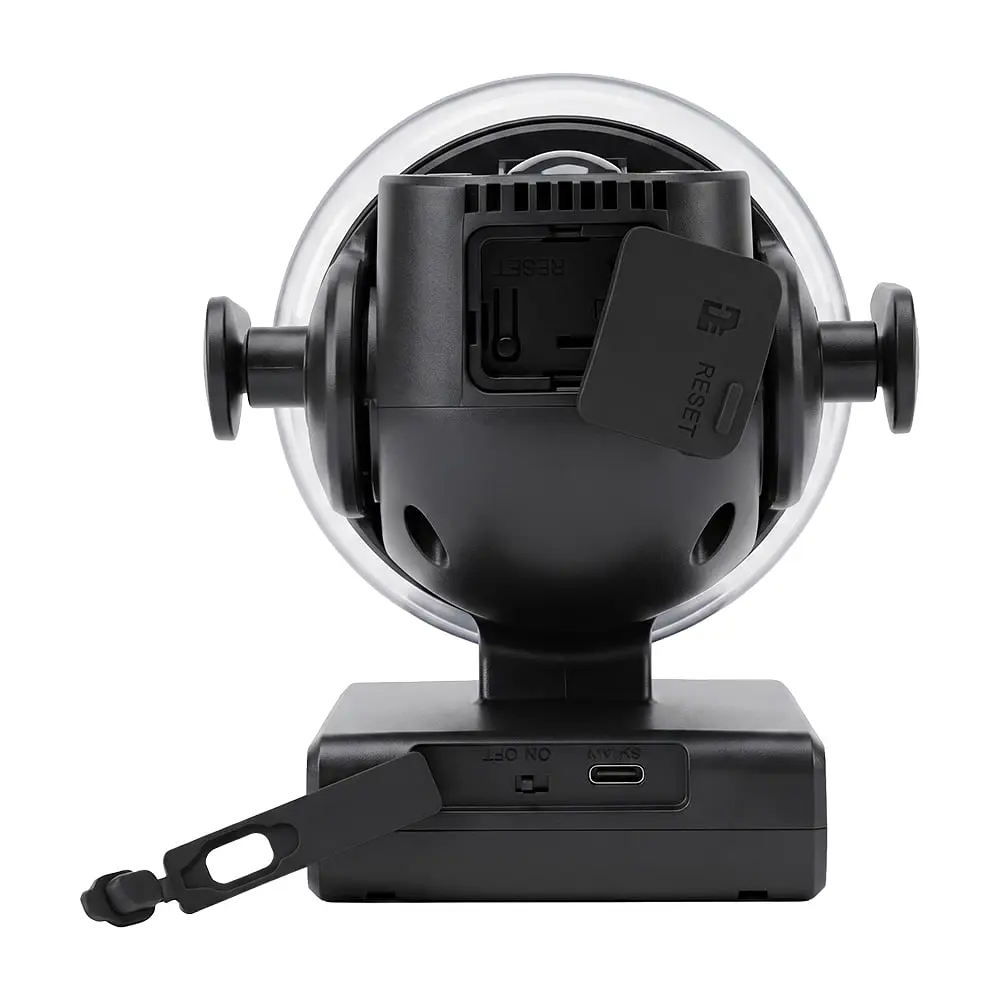 IP PTZ-відеокамера автономна з WiFi, прожектором та сонячною панеллю 3Mp Light Vision VLC-6103WLS Black (Lamp+Solar) (CareCam Pro) f=3.6mm, на акумуляторних батареях (75-00351) - фото 7