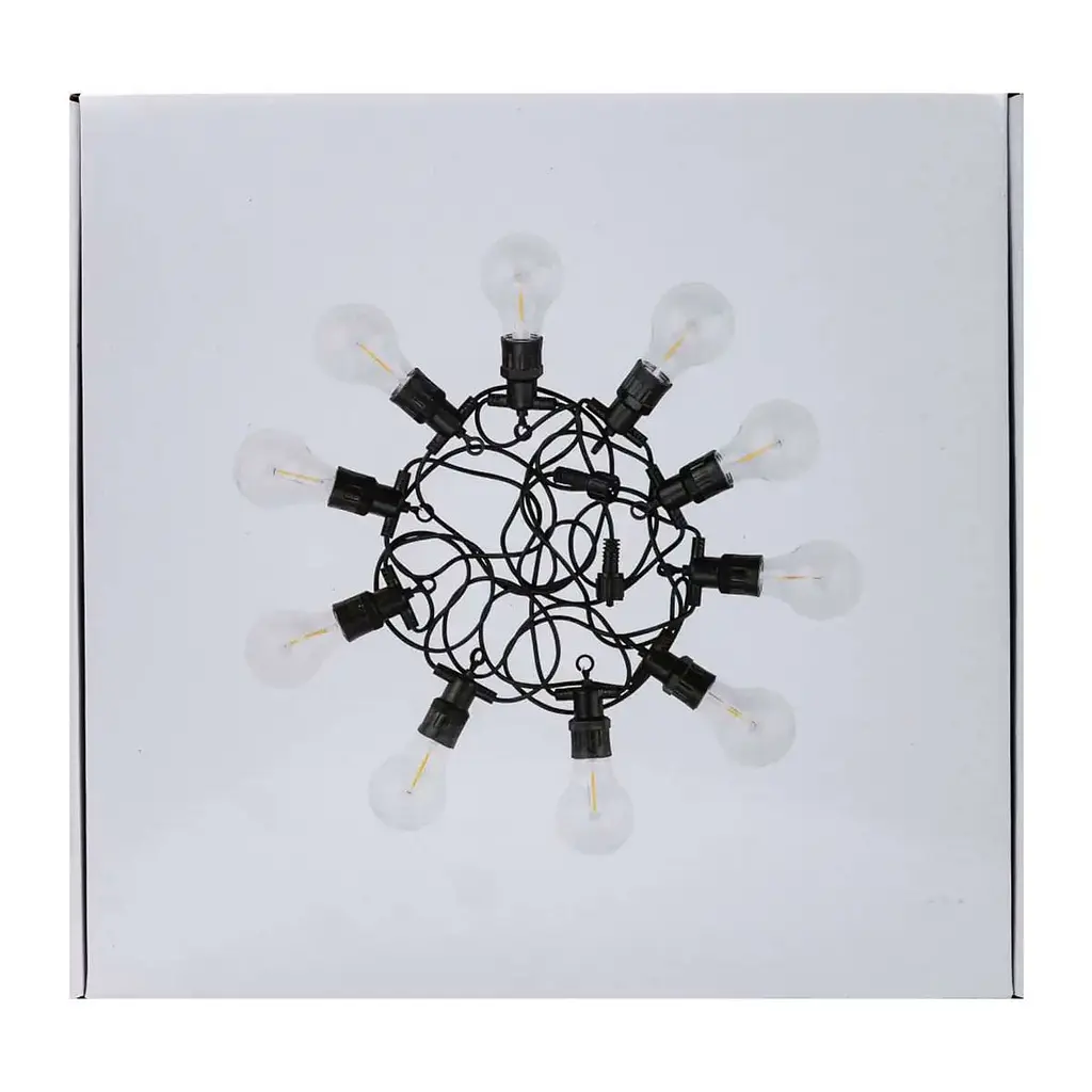 Ретро-гірлянда вулична GarlandoPro 10 LED довжина 5 м, мультиколор (S14ML) - фото 12