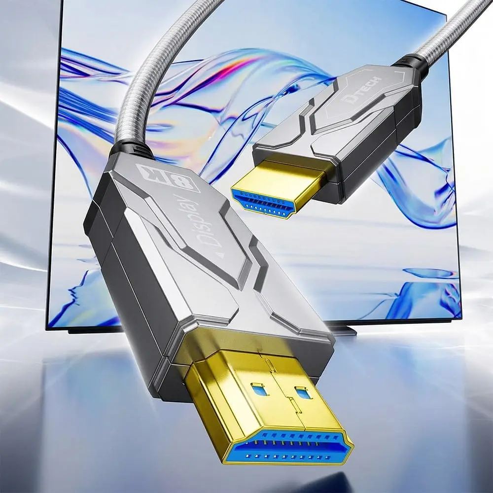 Кабель оптичний армований HDMI 2.1 70m Dtech DT-HF8070K (74-00152) - фото 7