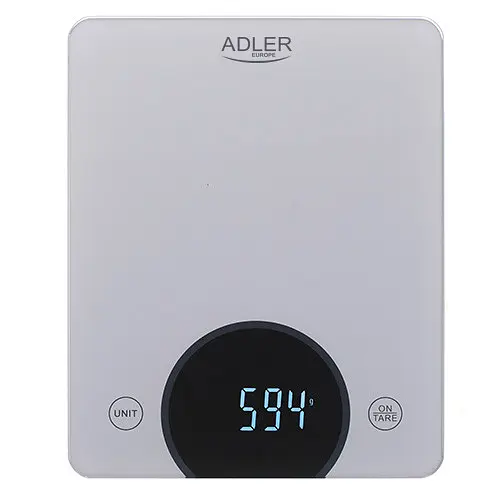 Ваги кухонні Adler AD 3173 silver - фото 2