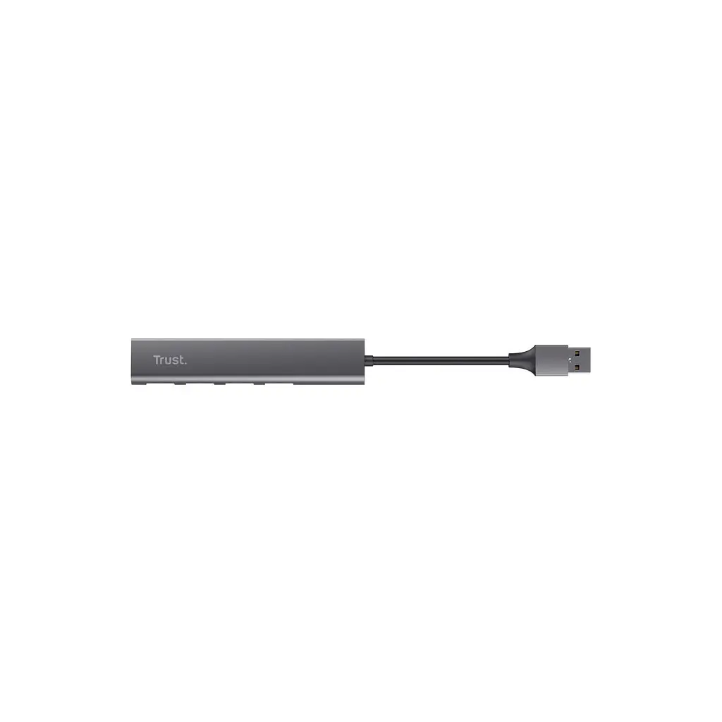 Концентратор Halyx 4-Port USB-A 3.2 Grey Trust (24947_TRUST) - фото 3