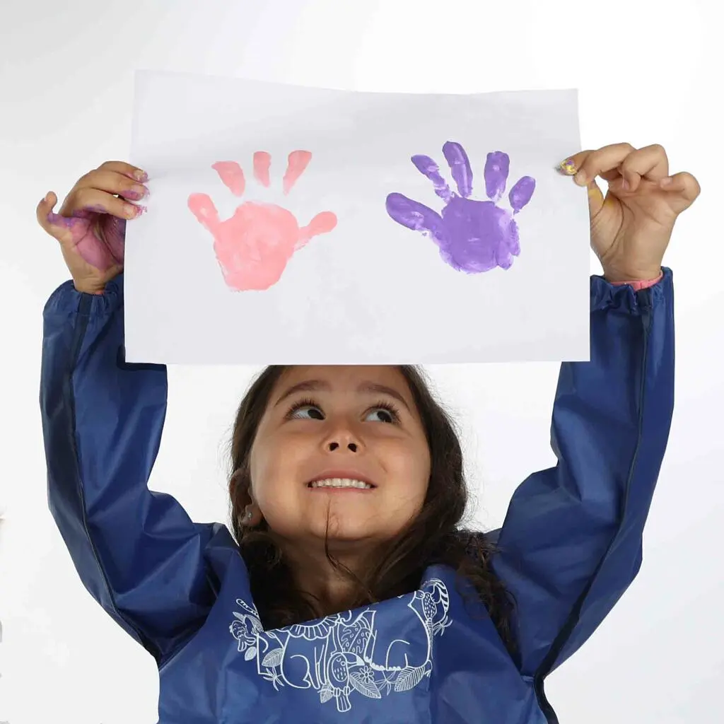 Пальчикові фарби Ses Creative Eco Юні художниці 4 кольори (24927S) - фото 3