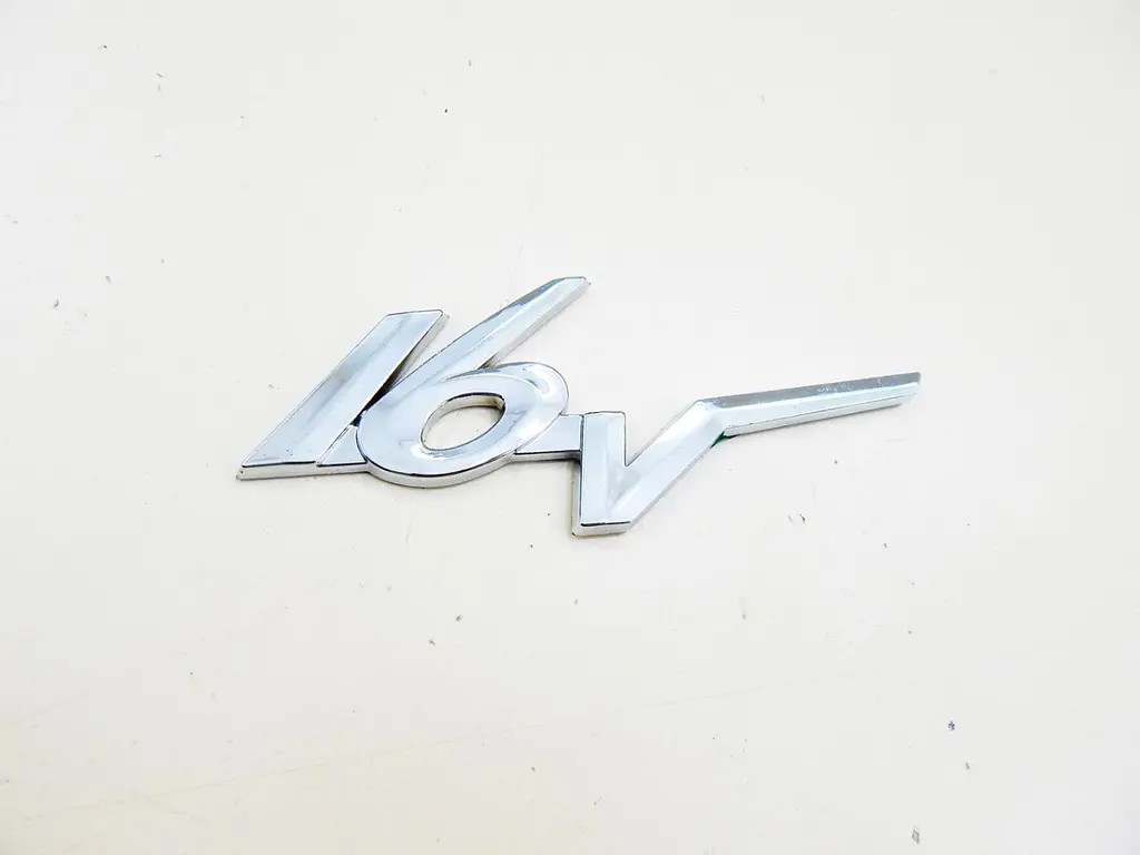 Емблема напис 16V для Citroen (Хром) 114х51 мм (на скотчі) - фото 2