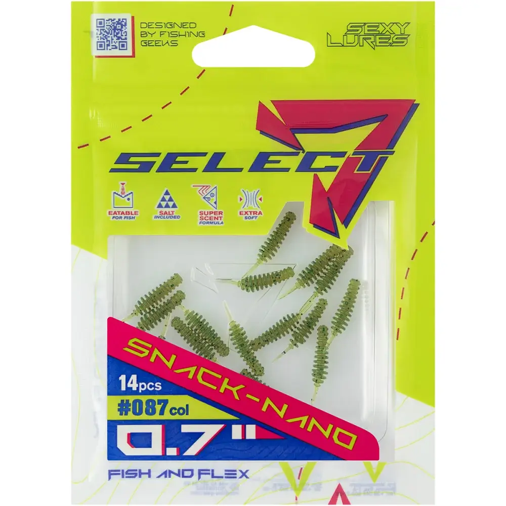 Силікон Select Snack Nano 0.7" 087 (14 шт/уп) - фото 2