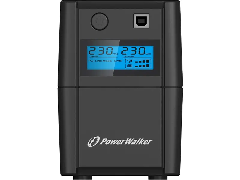 Лінійно-інтерактивний ДБЖ PowerWalker VI 850 SHL IEC - фото 2