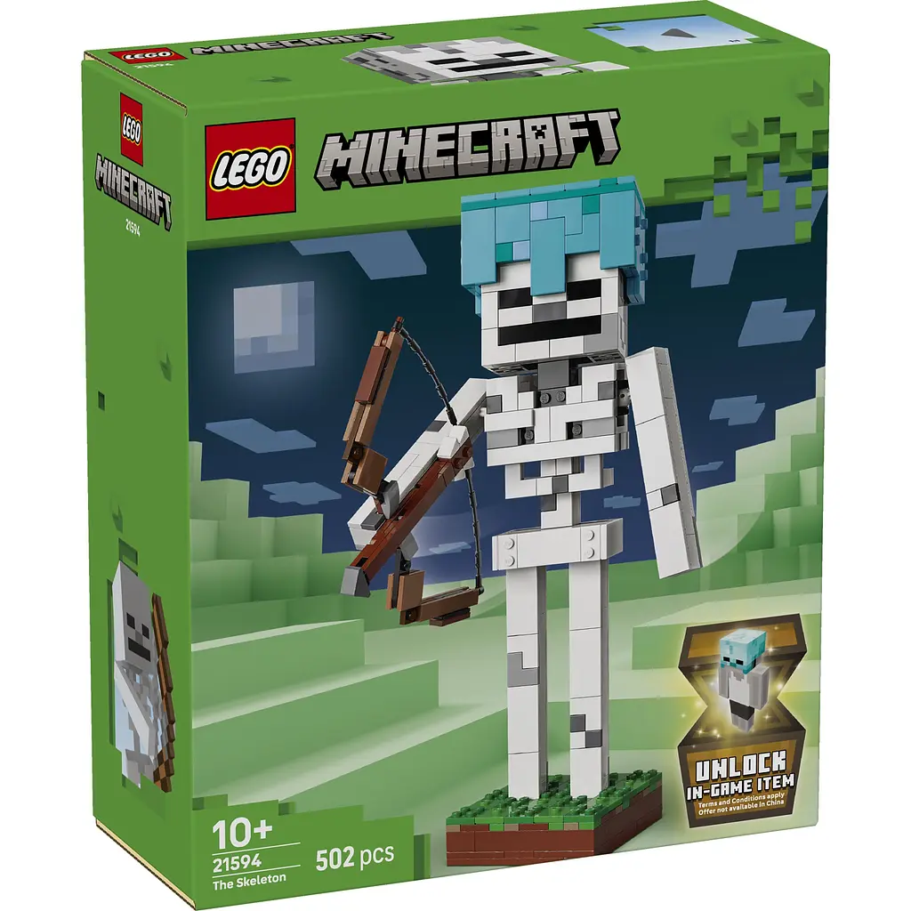 Конструктор LEGO Minecraft Скелет (21594) - фото 2