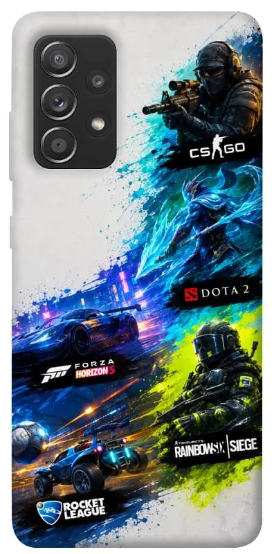 TPU чохол Demsky Full Throttle для Samsung Galaxy A72 4G / A72 5G