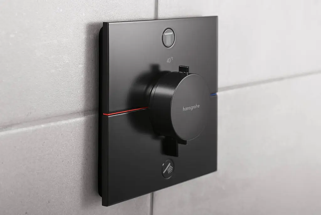 Термостат для душу Hansgrohe ShowerSelect Comfort E matt black 15572670 - фото 3