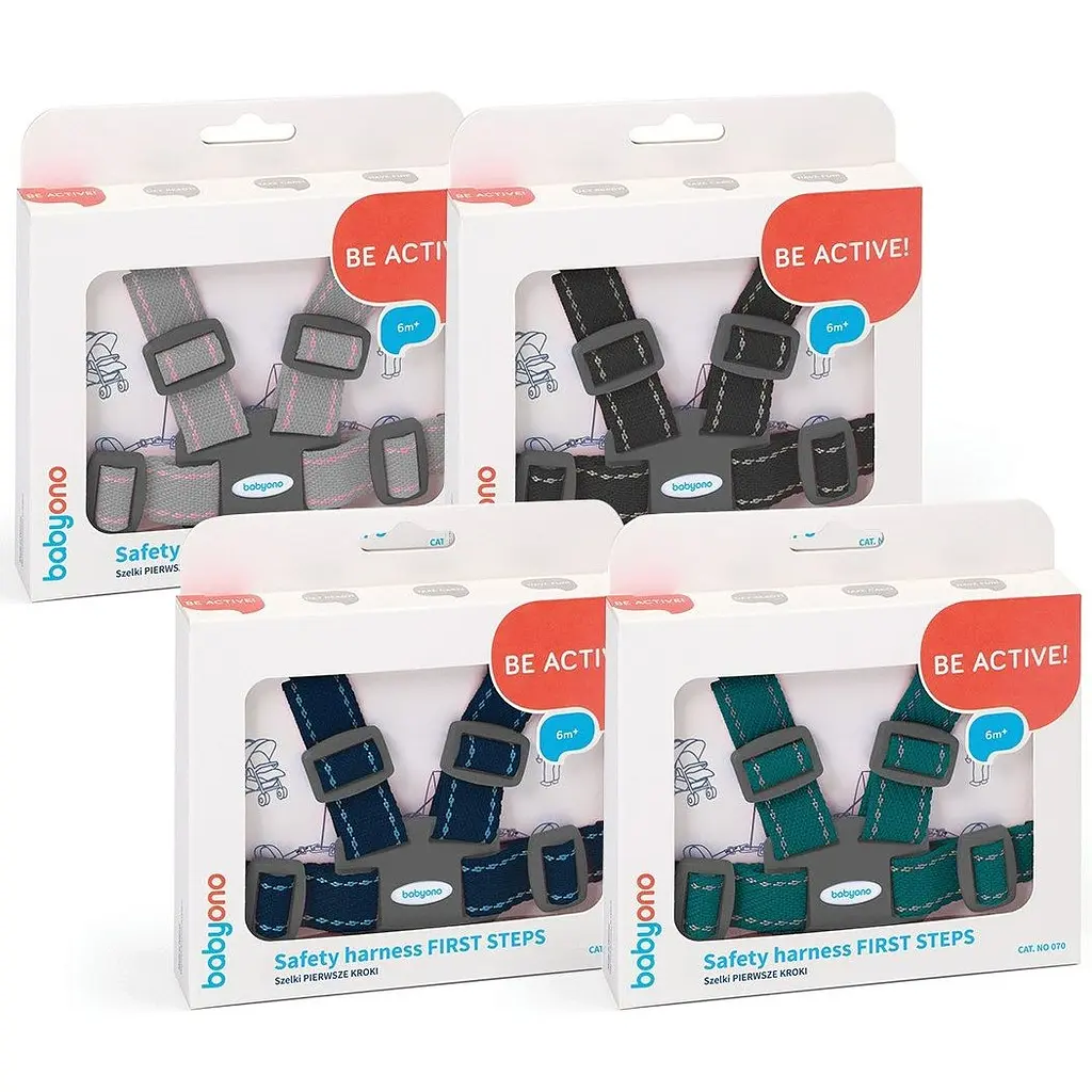 Вожки дитячі BabyOno, чорний - фото 3