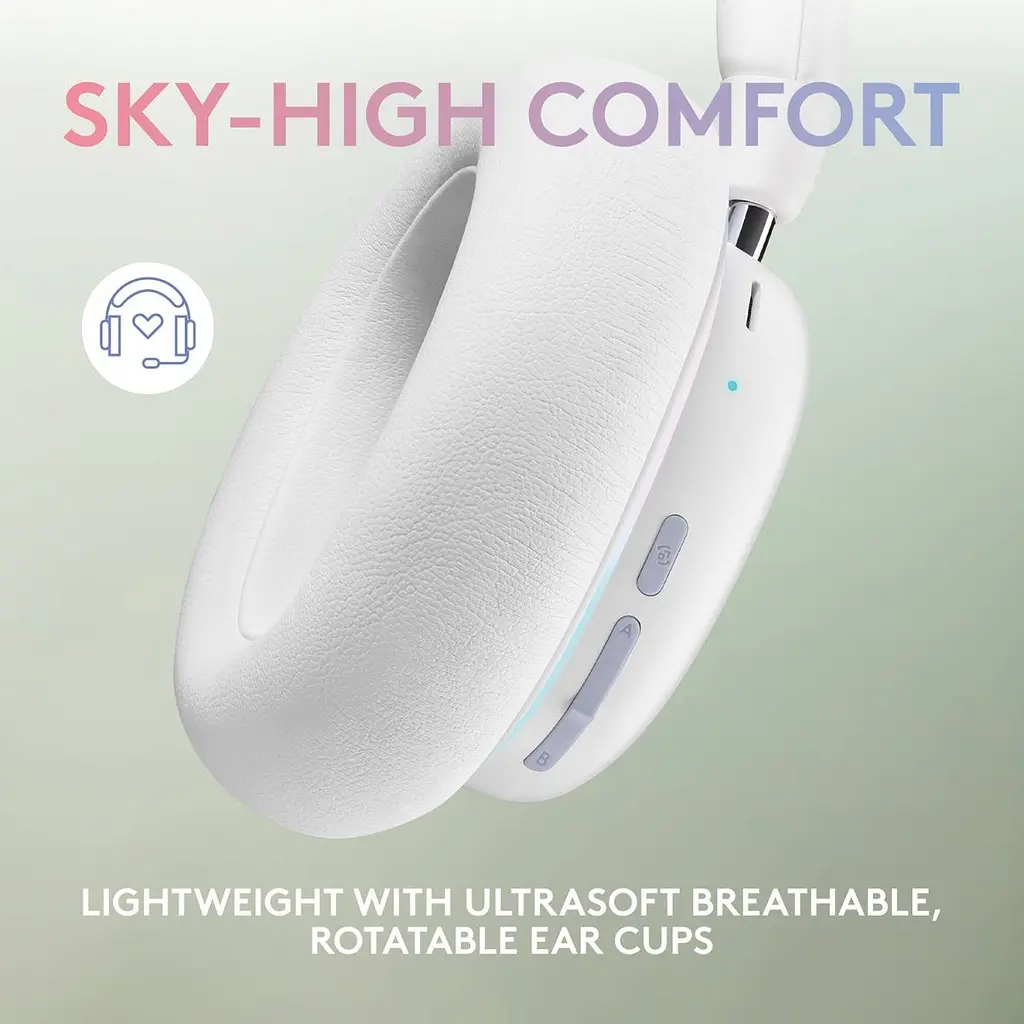 Ігрові навушники Logitech G735 Off White (981-001083) [73845] - фото 4