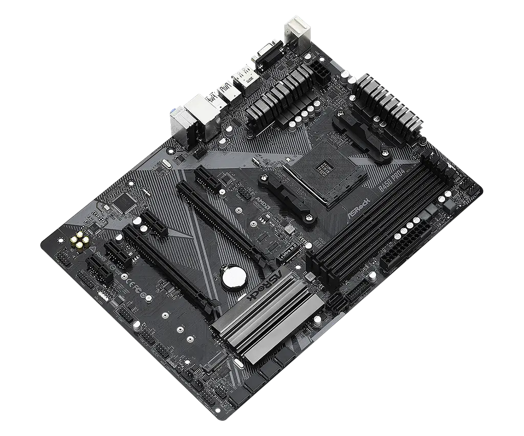 Материнська плата ASRock B450 Pro4 R2.0 Socket AM4 (B450 Pro4 R2.0) - фото 2