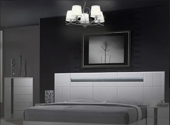 Люстра подвесная Brille с абажуром в спальню E27 60W CH (BKL-651S/5) - фото 7