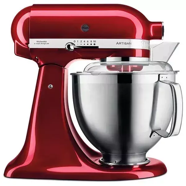 Кухонна машина KitchenAid Artisan 4,8 л 5KSM185PSECA з відкидним блоком карамельне яблуко