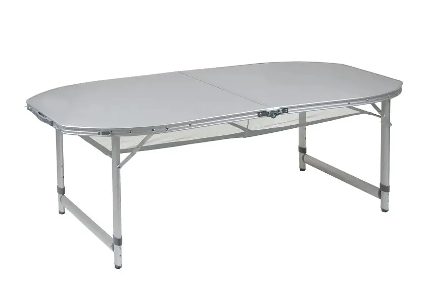 Стіл Bo-Camp Premium Oval 150x80 cm Grey (1404405) - фото 3